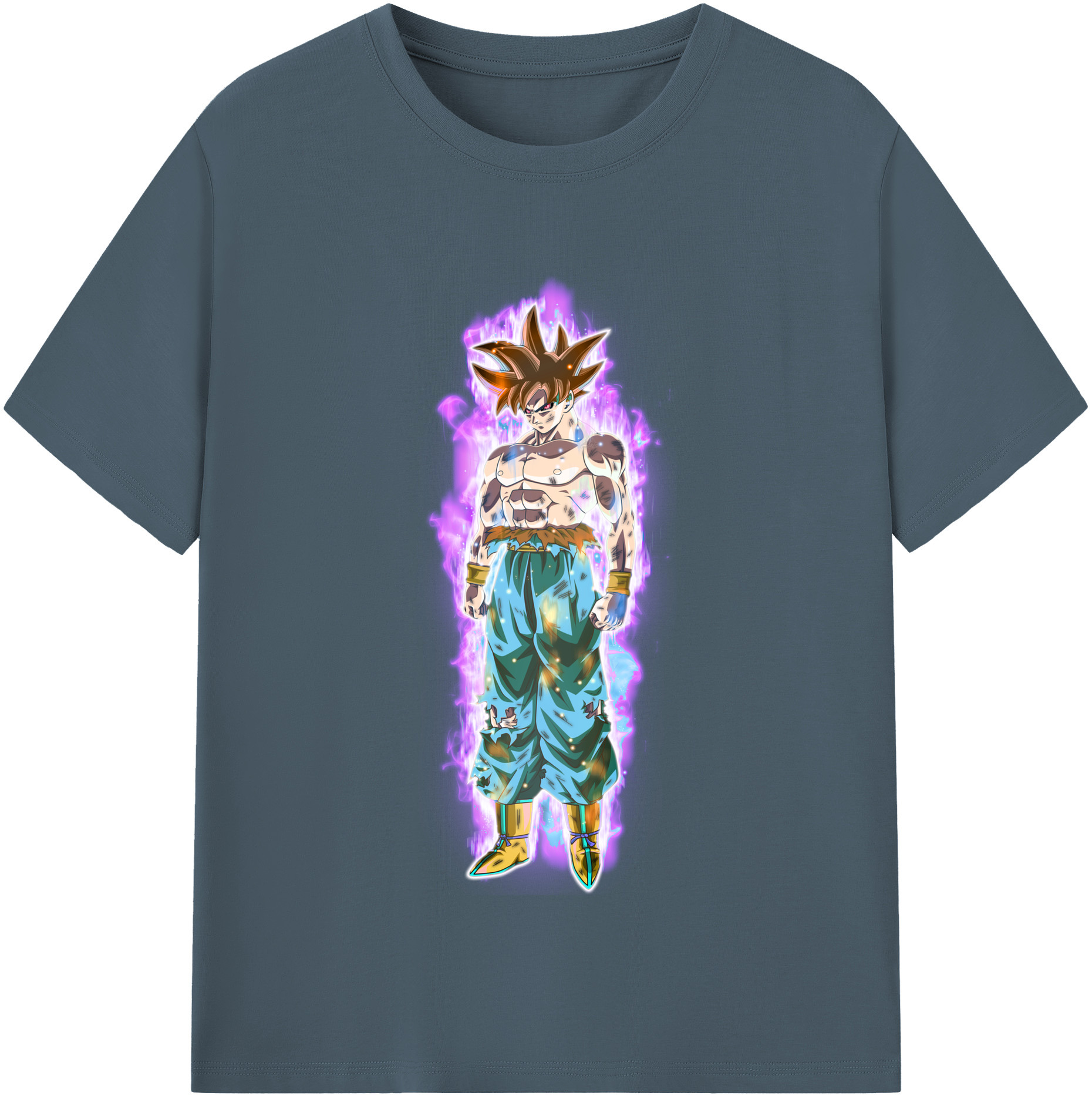 （画像用） ドラゴンボール 孫悟空（そん ごくう）Son Goku カカロット DRAGON BALL Kakarotto 綿100％半袖Tシャツ（フロントプリント）